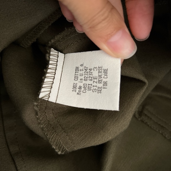 Vintage 90s Paris blues army green sleeveless bodycon dress XS-S - Picture 7 of 7